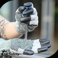 SRSAFETY 13G Gant de nitrile résistant aux coupures / Nitrile Dots On Palm Gloves